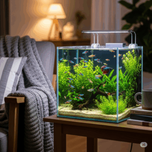 Perawatan ikan hias di akuarium kecil