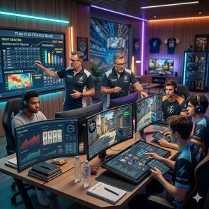 Analisis statistik pemain dalam liga esport